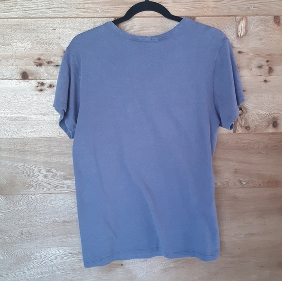 Blue Express Choker Tee Champagne Gold Glitter XS - Picture 2 of 3